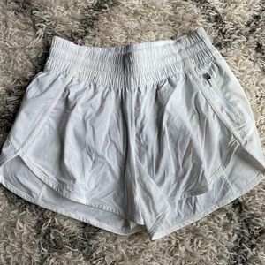 Lululemon white shorts
